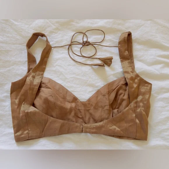 Brand new designer Bollywood Indian Pakistani pure silk blouse - Picture 4 of 5